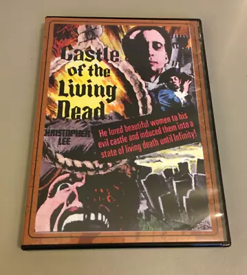 The Castle Of The Living Dead DVD Sinister Cinema Christopher Lee - Ships Free • $13