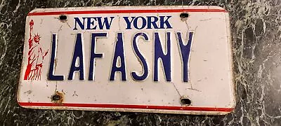  LAFASNY  NEW YORK VANITY License Plate STATUE OF LIBERTY • $24.99