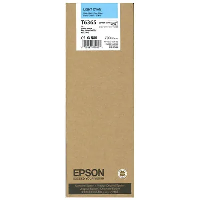 Genuine Epson T6365 Light Cyan Ink Cartridge For Stylus Pro 9890 9900 7700 9700 • $35.99