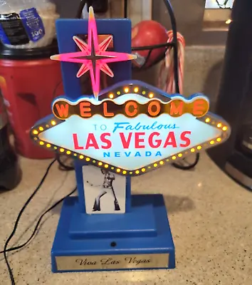 Rare Vintage Elvis Viva Las Vegas Musical Lighted Marquee Sign - U • $350