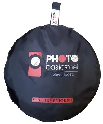 Westcott Photo Basics 42-inch 5 In 1 Reflector With Bag • $17.59