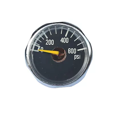 New  2x 600 PSI Paintball Micro Gauge CO2 Use Industry Standard • $6.87