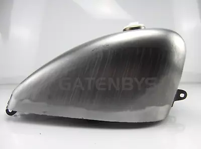 New Universal Motorcycle Fuel Tank 9 Litre For Custom Cafe Racer Harley Chopper • £139.99