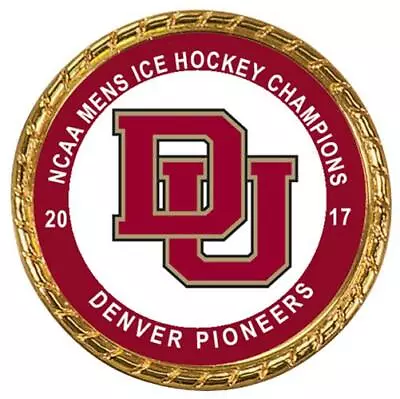 Denver Pioneers 2017 NCAA Mens Ice Hockey Championship Coin Double Sided • $14