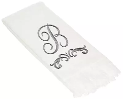 13494wpw Monogrammed Fingertip Towel K White • $8.39
