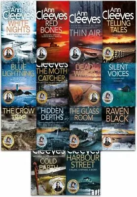 £37.99 • Buy Ann Cleeves TV Shetland & Vera Series Collection 14 Books Set Paperback NEW