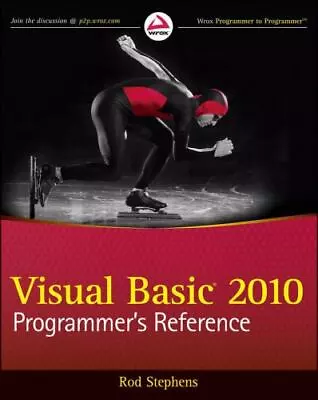 Visual Basic 2010 Programmer's Reference • $22.50