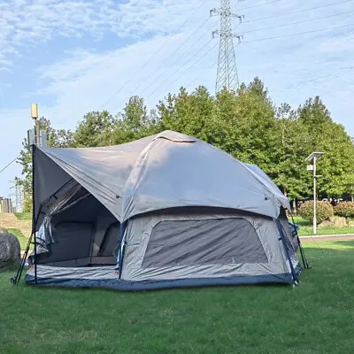 6 Person Double Layer Waterproof Instant Pop Up Tent Family Camping Tent • £159