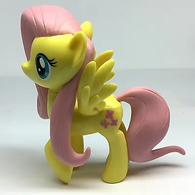 My Little Pony G4 Fluttershy 3.5 Inch Plastic Action Figure Molded Hair • $4.75