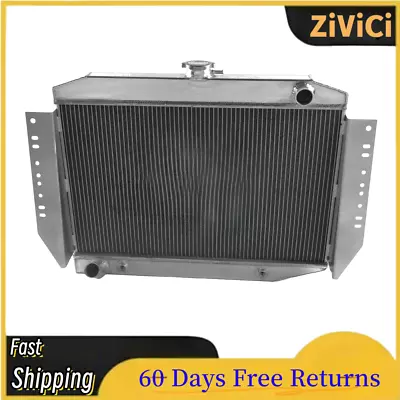 3Row Aluminum Radiator Fit JEEP Cherokee Grand Wagoneer J10 J20 5.9 V8 1972-1988 • $299