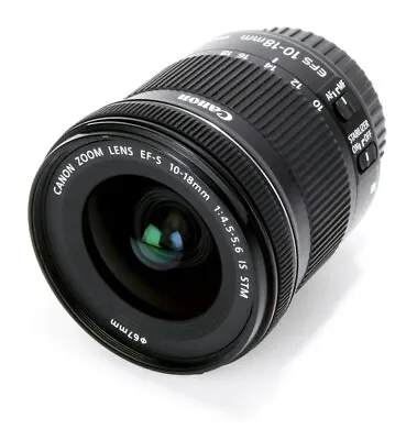 Canon EF-S 10-18mm F4.5-5.6 IS STM • $320