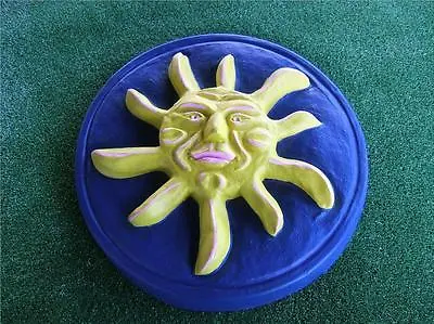 Large Garden Sun Face Ornament Mould • $56.99