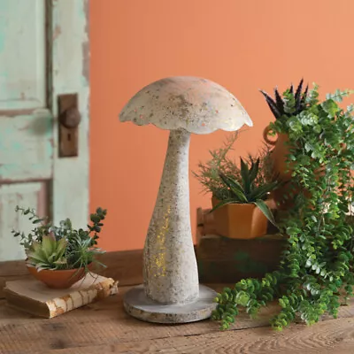 Mushroom Garden Sculpture Metal Yard Art Statue • $60