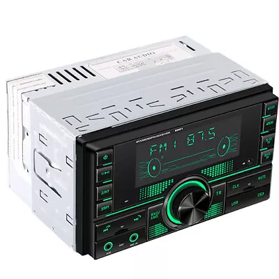 $48.30 • Buy Car Stereo Audio Bluetooth Head Unit FM/USB/MP3/SD/AUX-IN/Color Backlight Player
