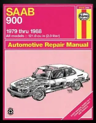 Saab 900 79 Thru 88 (Haynes Manuals) - Paperback By Haynes - GOOD • $11.94