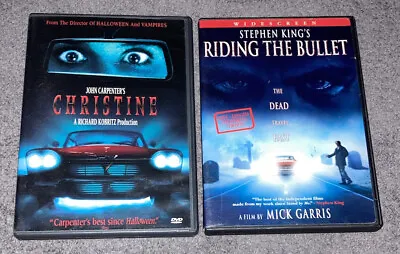 Riding The Bullet/Christine DVD John Carpenter Stephen King - Double Feature￼ • $17.47