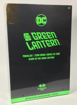 Parallax Green Lantern Mcfarlane Dc Multiverse New Gold Label Gid Exclusive Glow • $58.95