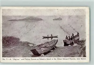 10144600 - Katwe Fishing Canoes Near Kabul Island In Lake Edward Uganda • £8.20