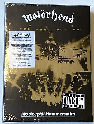 MOTORHEAD No Sleep 'Til Hammersmith Deluxe 4 CD BOX SET 2021 New Shrink Wrapped • $60