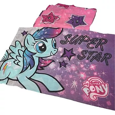 My Little Pony Flat Twin Size Sheet And Pillow Case • $12