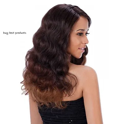 Freetress Equal Synthetic Lace Front Deep Invisible Part HAIR Wig - Leslie • £39.90