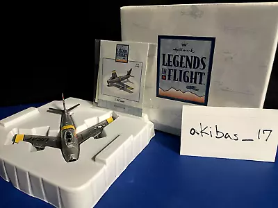 Hallmark Legends In Flight USAF F-86F Sabre QHA1010 *Vintage Diecast* ***NEW*** • $40