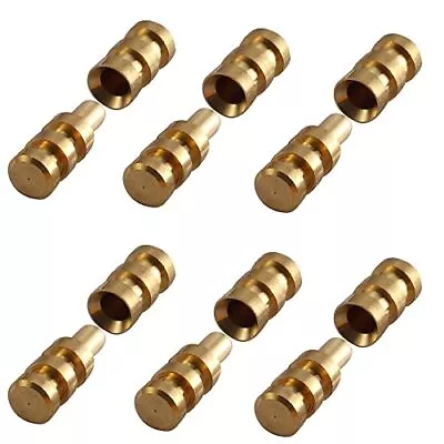 Pack Of 15 Metal Table Pins Dowels Table Bolt Sleeve Connectors Table Leaf Ha... • $20.92