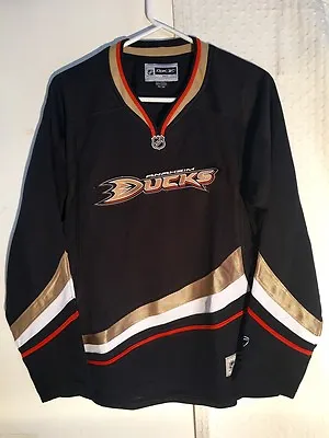 Reebok Women's Premier NHL Jersey Anaheim Ducks Team Black Sz L • $19.99