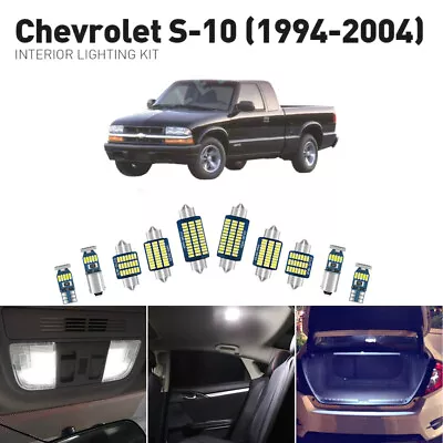 13 X SMD Led Xenon White Light Bulb Interior Package Kit 1994-2004 Fit Chevy S10 • $12.99