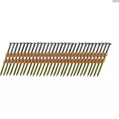 Professional Grade 3-Inch Plastic Collated Framing Nails - Bright Smooth Shank • $36.07