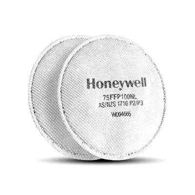 Honeywell North P2/P3 Pancake Filters To Suit Mask Respirators (N7500P3) Pair • $19.95