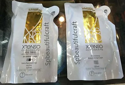 L'Oreal Paris X Tenso And Neutraliser Moisturist Hair Straightening Cream 125ML • $37.88