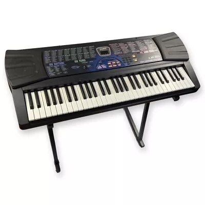 Casio Electric Portable Keyboard LK-30 Tones Song Bank + Portable Z Stand Used • $137.97