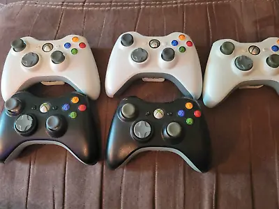 $18 • Buy Official Microsoft Xbox 360 Controllers - TESTED & WORKING - #20230725302