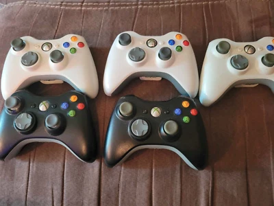 $18 • Buy Official Microsoft Xbox 360 Controllers - TESTED & WORKING - #20230725302