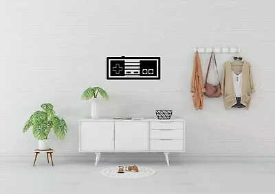 NES Game Pad Inspired Design Gaming Decor Wall Art Decal Vinyl Sticker • £3.49