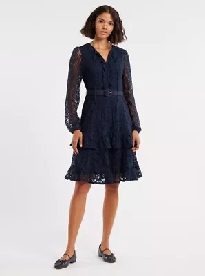 SALE OFF - Review Australia - Zoey Lace Dress - Ink - Free Post • $109.99