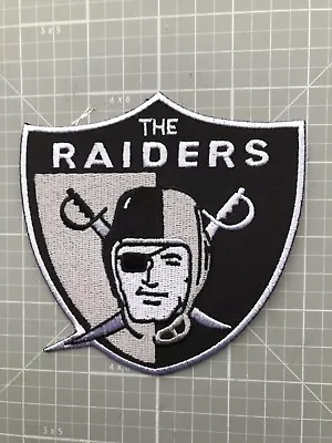 Oakland Raiders Jersey Patch 1963 Afl The Raiders Silver & Black Shield 4  New🔥 • $8