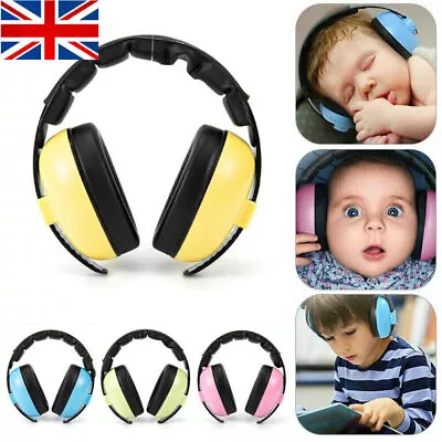 Kids Ear Defenders Child Noise Cancelling Headphones - Autism Protector Earmuffs • £8.40