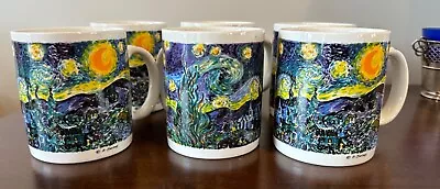 CHALEUR MASTERS COLLECTION D. Burrows MUG STARRY NIGHT VINCENT VAN GOGH EACH • $30