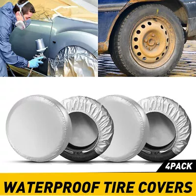 Car Spare Tire Storage Cover Waterproof SUV Wheel Protector Bag Tyre Universal • $19.99