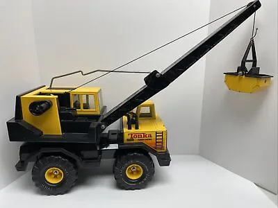 NICE And  Complete! Tonka Turbo-Diesel Crane 1987-1990 (1059) • $47.59