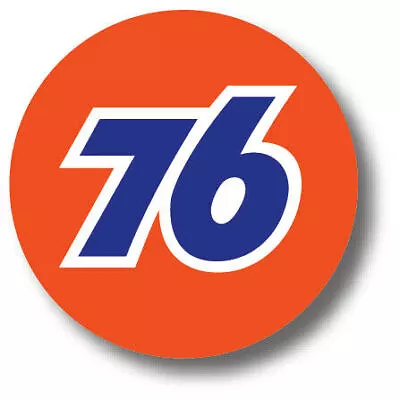 76 Gasoline Oil Logo Decal Sticker 3m Usa Made Truck Vehicle Window Wall Car • $59.99