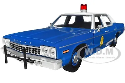 1975 Dodge Monaco Dark Blue  Kansas Highway Patrol  1/24 By Greenlight 85572 • $25.99