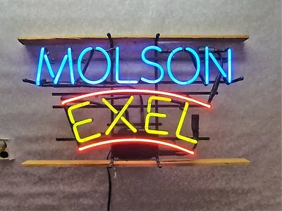 Vintage Molson Canadian Exel Neon Sign 27  By 16   Non-Alcoholic Malt Beer EXC • $279.99