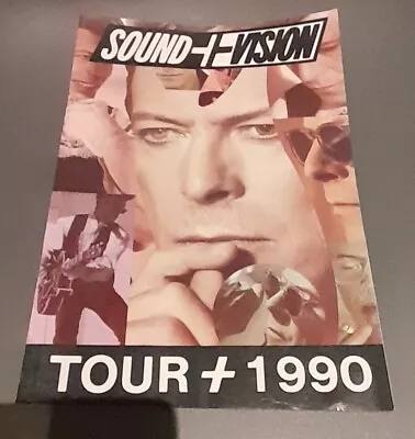 David Bowie Sound + Vision  European Tour Programme (1990) • £9.99