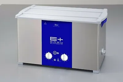 NEW ELMA EP300H PLUS Heated 7.5 Gal Ultrasonic Cleaner 37kHz Pulse Freq 107 1676 • $3094.25