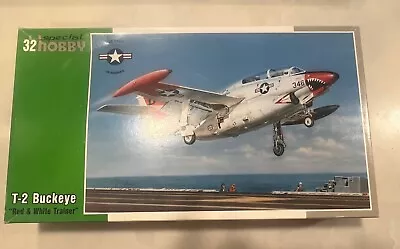 Special Hobby Model Kit 1/32 North-American T-2 Buckeye  Red & White Trainer  • $55