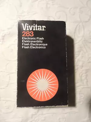 Vivitar 283 Electronic Flash Auto Thyristor • $20