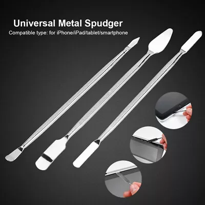 3X Phone Opening Prying Tool Metal Spudger Repair Tool For IPhone Laptop Tablet • $6.15